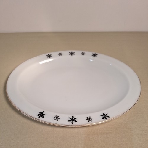 Vintage jaj pyrex platter - jaj,