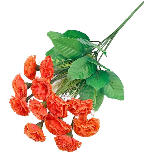 Head silk carnation - 12,