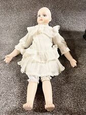VINTAGE / ANTIQU8E OLD DOLL DOLLY WITH SIGNED BACK OF HEAD