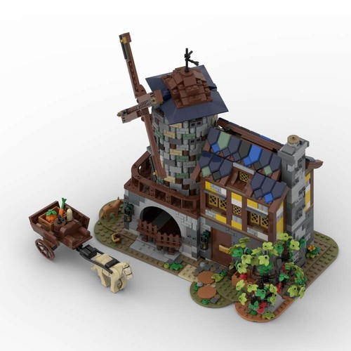 Motorized windmill model - motorized,