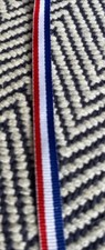 Nylon Tri-colour Red White