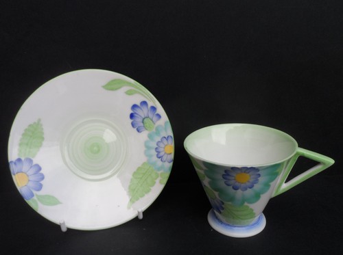 Shelley art deco - a, blue
