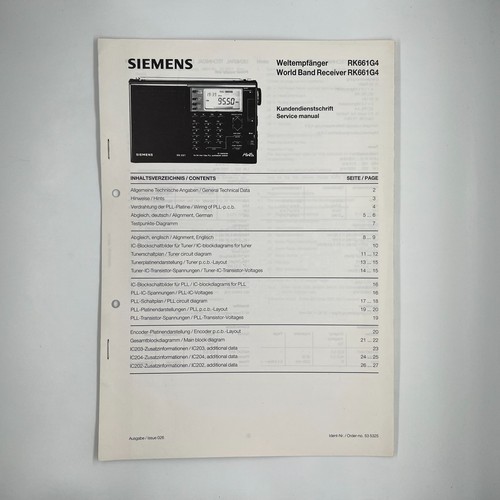 Siemens world receiver - ,