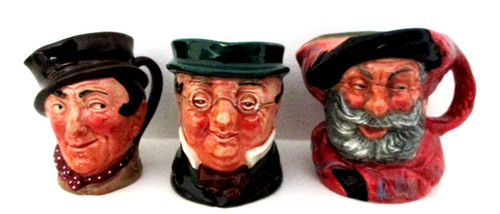 Royal doulton character - character, jugs