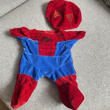 Build a Bear Marvel Spider-man Spider man Red Suit Outfit Costume Mask Clothes