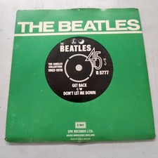 The Beatles Get Back 45 RPM