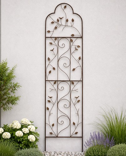 Metal garden trellis climbing - metal,