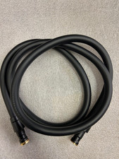 Swirl Smooth Black Shower Hose 10mm x 1.75m