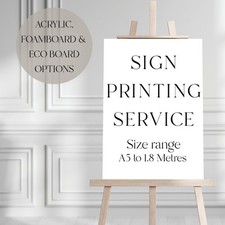 Custom Print Service | Your Own Design Professionally Printed | Events, Weddings