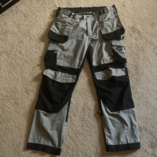 Timberland Pro series work safety trousers size 40 tall knee pads pockets 