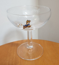 VINTAGE BABYCHAM GLASS WITH IMAGE OF BAMBI - MADE BY ARC