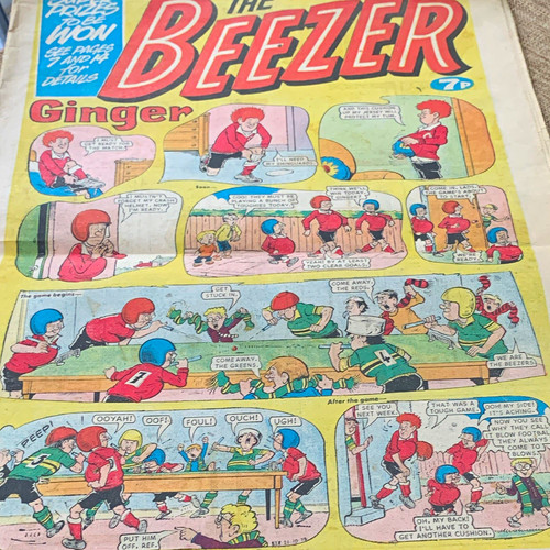 The beezer comic - the,