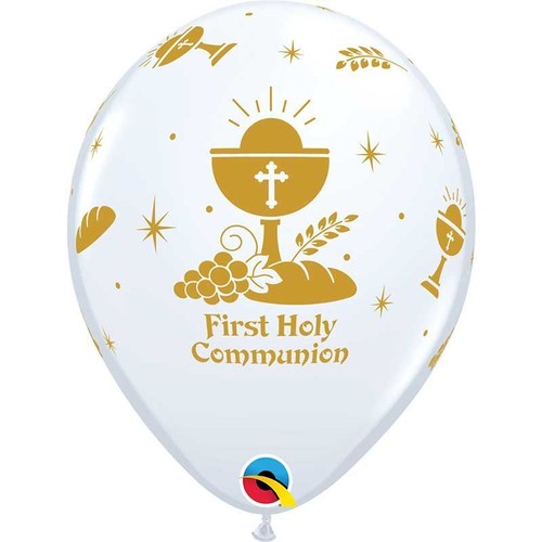 First holy communion balloons - first,