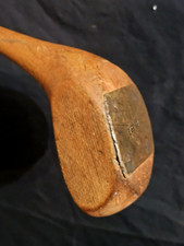 ANTIQUE BRASSIE GOLF CLUB