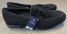 Black prince loafer shoes by Top Man  slip on uk Size 8 Eu 42 rrp £30