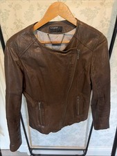 M&S Autograph Brown Leather