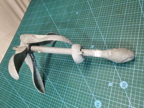 2kg galvanised folding small - 3.2kg,