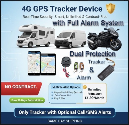 Triple gps tracker - gps, tracker+alarm