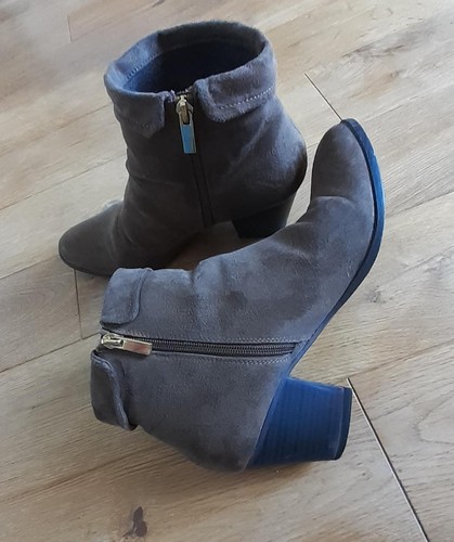 Ladies brown faux suede - tu,