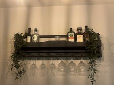 Made to order / Personalised Gin/Wine Home Bar Shelving Unit. 