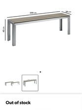 Bench Garden Dining Chairs