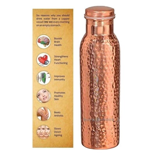100 pure copper - 100%, bottle