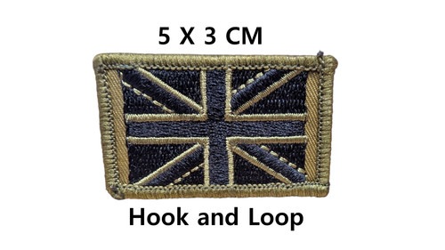 Union jack small england olive - union,