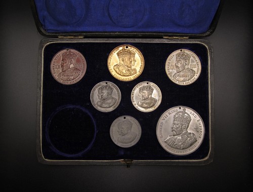 1902 edward vii coronation - edward, set