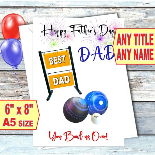 Father day personalised - day, card