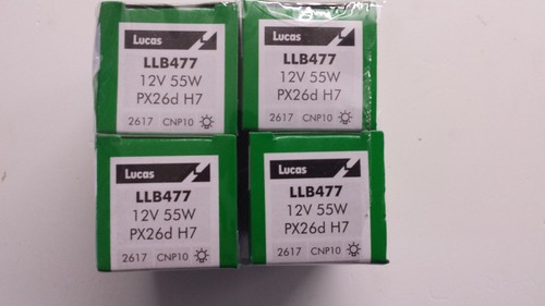 Headlamp bulbs 4 genuine - bulbs, x