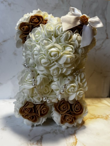 Teddy bear with preserved real - bear,