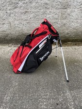 New - Srixon Premium Stand Bag - Red/Black - With tags
