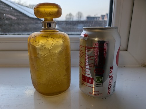 Highly unusual glass bottle - highly,