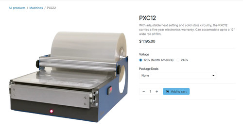 Xopax overwrap machine - xopax,