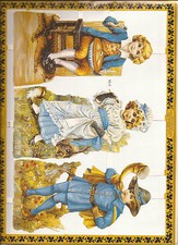 Mamelok Embossed Die Cut Scrap Reliefs A4 Decoupage 10 x Random - BOGOFF!! 