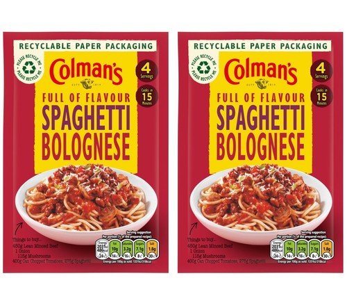 Colman spaghetti bolognese - spaghetti,