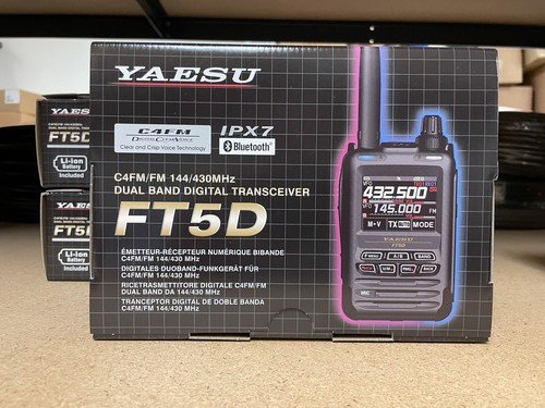 Yaesu ft5dr c4fm fm - 5w, c4fm/fm