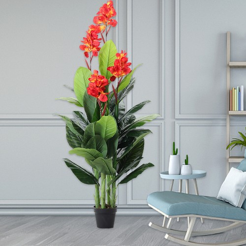Artificial rose tree potted - rose,