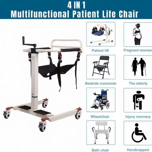 Patient lift transfer chair - patient,