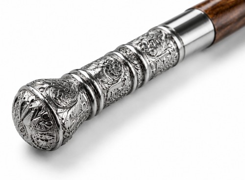 Vintage style silver - vintage, engraved