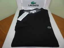 LACOSTE MENS CAVIAR PIQUE COTTON SWEATER/JUMPER FR5 MEDIUM RRP:-£120