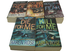 Karen Rose 5 small paperback