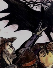 Batman Grave Diggers B & W
