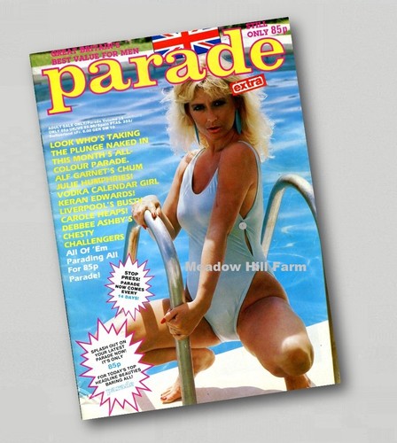 Fridge magnet parade magazine - fridge,