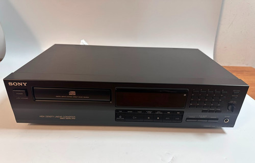 Sony compact disc player - disc,