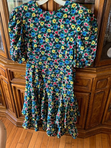 100 silk dress - silk, multi