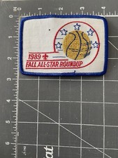 Vintage 1989 Fall All-Star Roundup Basketball Patch Boy Scouts of America BSA US