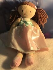 Pretty Rag Doll Ballerina In Nelli Dreams Zapf Creations Dress. VGC.