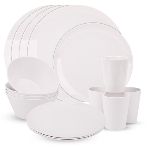 Piece melamine dinner set - dinner,
