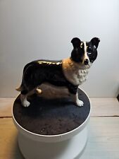Coopercraft Border Collie Dog (sheepdog) large figurine made in England